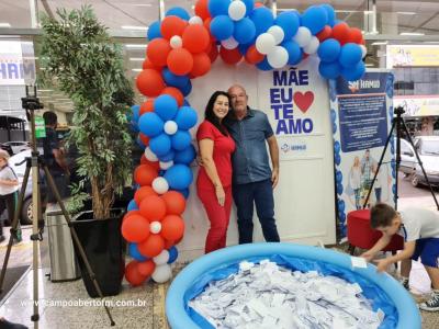 Supermercado Hamud realizou o sorteio da promoção de aniversario em comemoração aos 20 anos em Laranjeiras do Sul